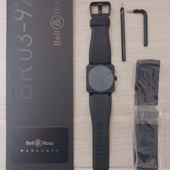 Bell&Ross BR03-92 Phantom Date Automatic Wristwatch - Picture 1 of 2